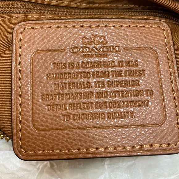 COACH Christie Carryall Leather Satchel. New with tag! - Picture 7 of 8